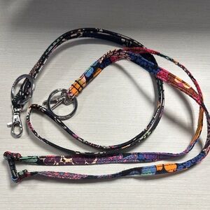 Vera Bradley Multicolor Floral Lanyard